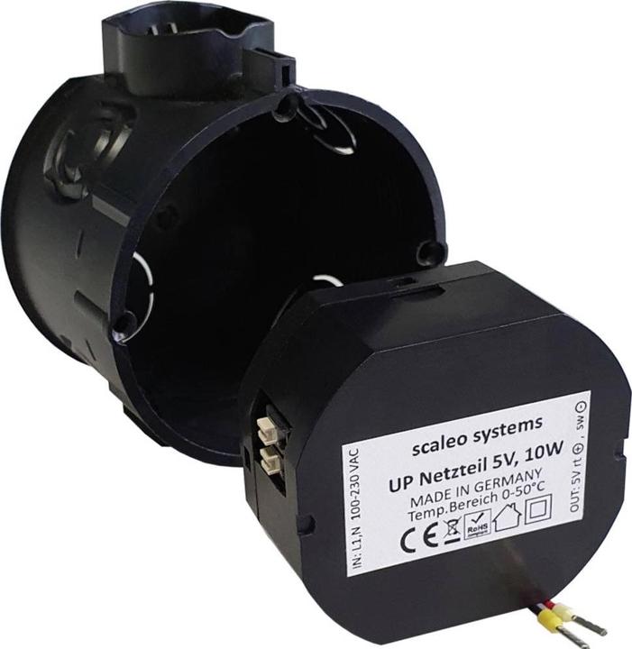 Produktbild Scaleo Systems AC/DC-Einbaunetzteil 10 W 9 V/DC (Überspannungsschutzadapter)