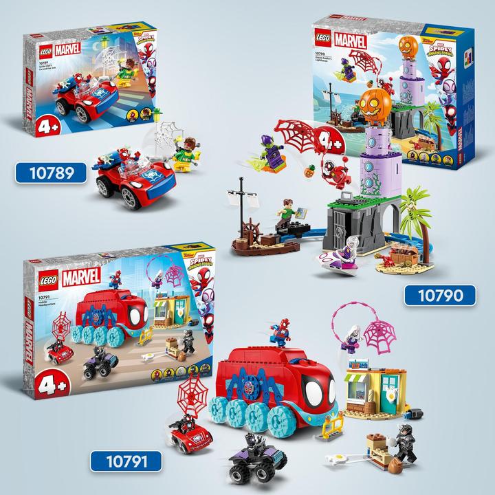 Produktbild LEGO Spideys Team an Green Goblins Leuchtturm (10790, LEGO Marvel)