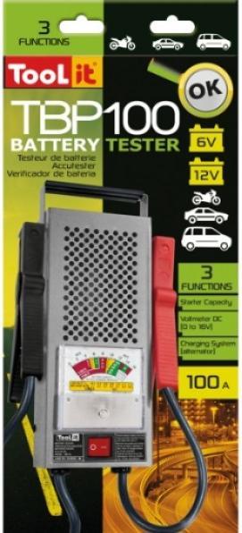 Image du produit Elmag - Batterie-Testgerät 20-100 Ah 6/12 Volt Modell TBP 100 (12V, 6V)