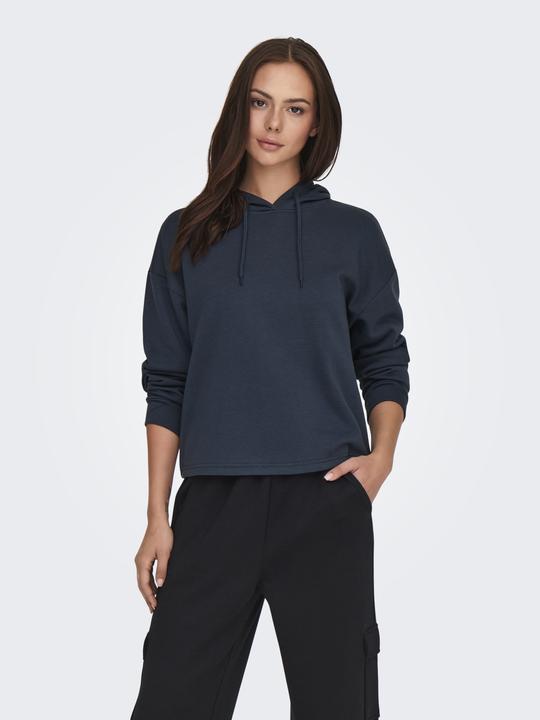 Actual product image Only Play Regular fit Hood Ribbed cuffs Drop shoulder Sweatshirt Hooded jumper (L)