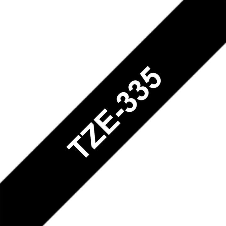 Productafbeelding Brother TZe-335 (1.20 cm, Wit, Zwart)