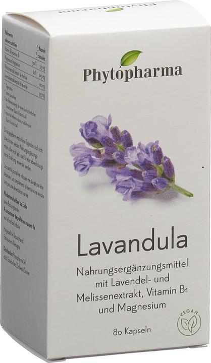 Phytopharma Lavandula (1 Stück, Kapseln, 80 g)