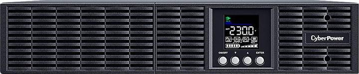 Produktbild Cyberpower USV, OLS Tower/19"-Serie, 3000VA/2700W, 2HE, On-Line, LCD, USB/RS232 (3000 VA, 2700 W, Online-Doppelwandler USV)