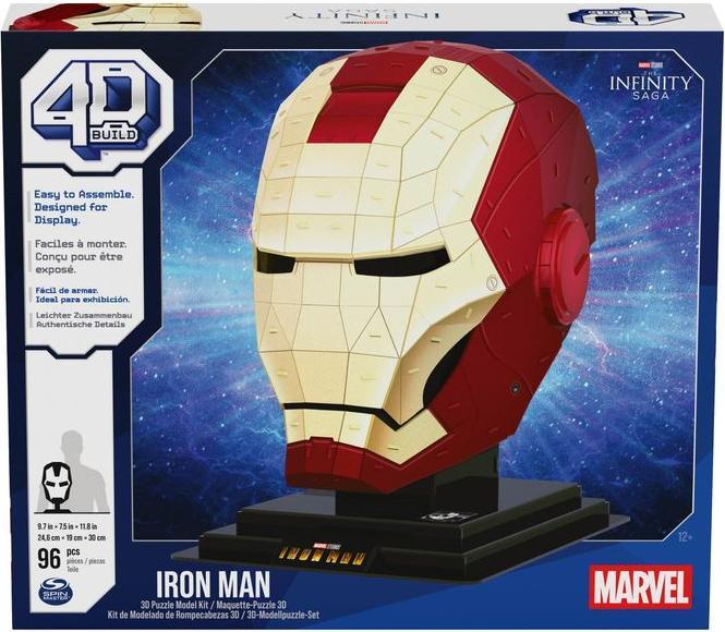 Immagine prodotto Spin Master FDP APZ Marvel Iron Man Helmet GML (96 pezzi)