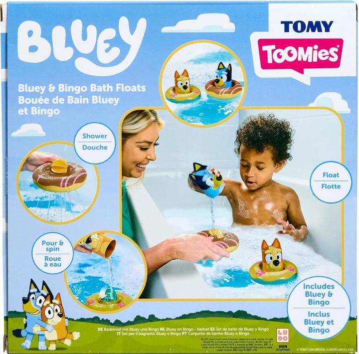 Actual product image Tomy Bluey bathing island 2-pack