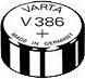 Actual product image Varta 1 Chron V 386 High Drain (1 pcs., SR43, 105 mAh)