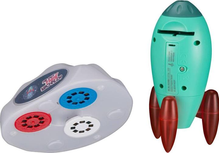 Actual product image National Geographic Slide projector, space rocket and night light