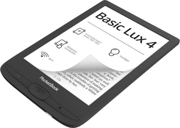 Actual product image PocketBook Basic Lux 4 (6", 8 GB, Black)