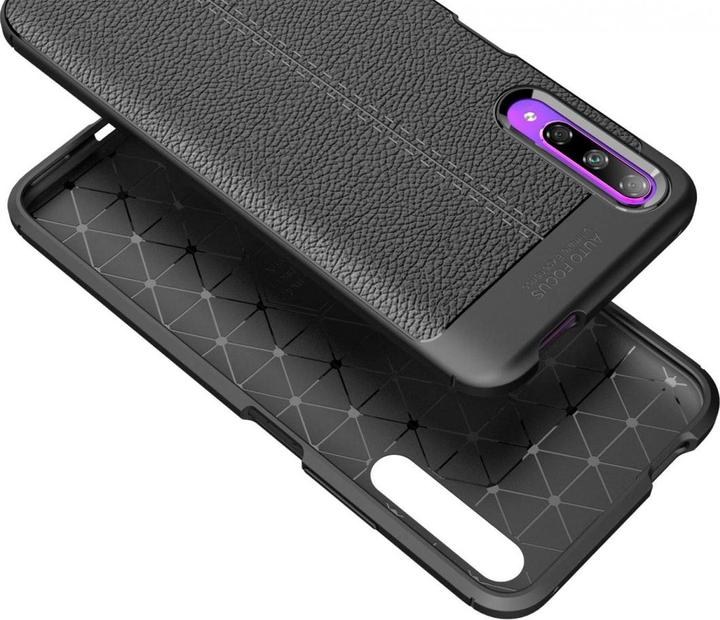 Produktbild Screenguard Honor 9X Hülle Leather Design TPU Cover (Honor 9X)