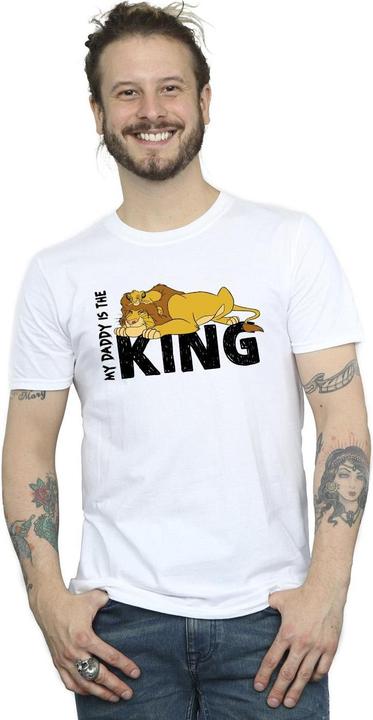 Immagine prodotto Disney The Lion King Daddy Is King Maglietta Uomo (M)