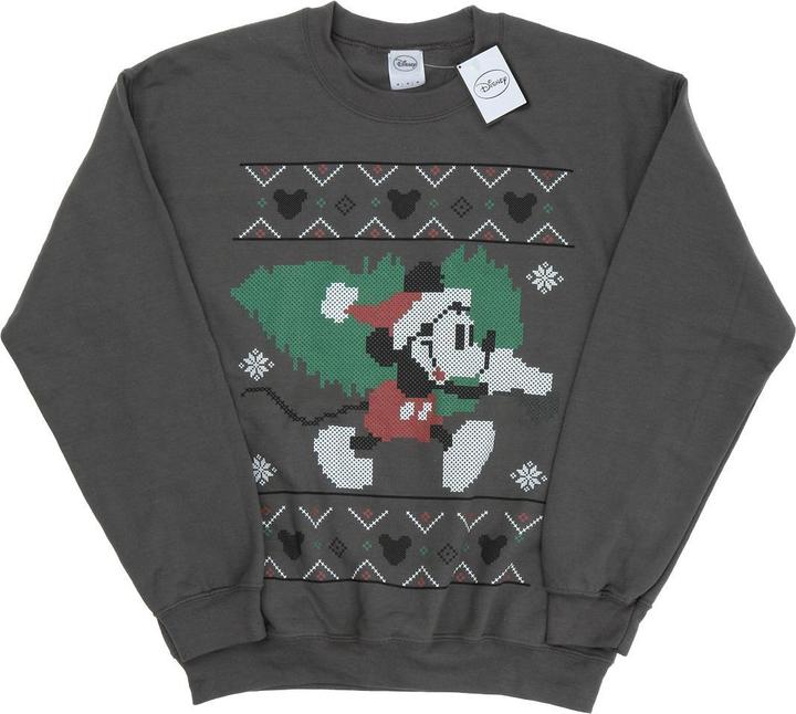 Disney Mickey Mouse Christmas Tree Sweatshirt (XXL)