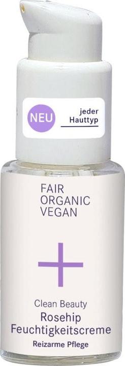 i+m Naturkosmetik Clean Beauty Rosehip Feuchtigkeitscreme (30 ml, Tagescreme)
