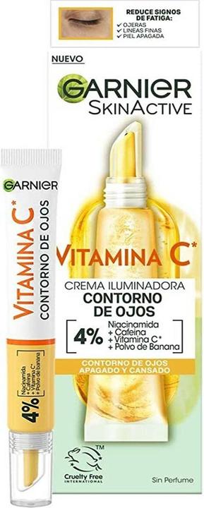 Image du produit Garnier Skinactive Vitamina C Crema Iluminador Contorno De Ojos 15ml (15 ml)