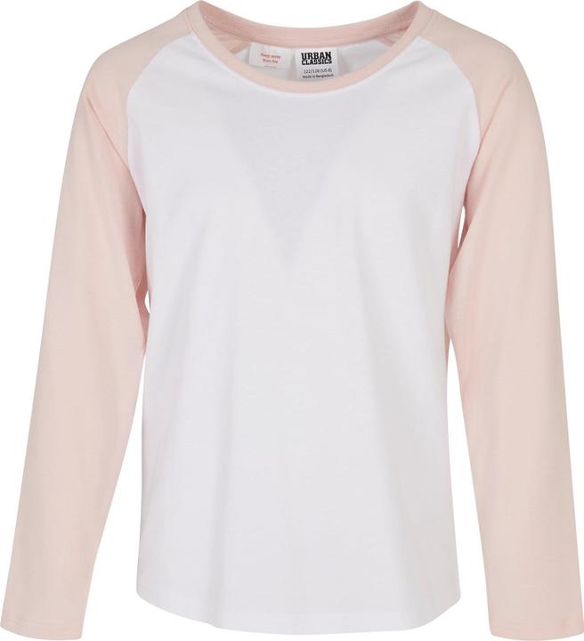 Produktbild Urban Classics Girls Contrast Raglan Longsleeve - 19573 (122)