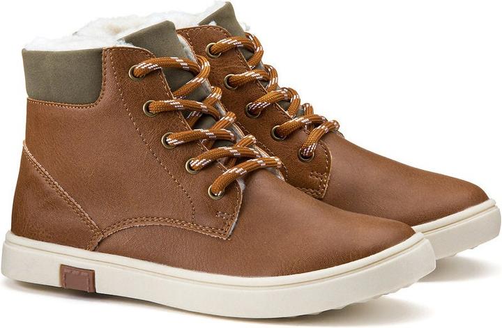 Actual product image La Redoute Collections Lined ankle boots with zipper (32)