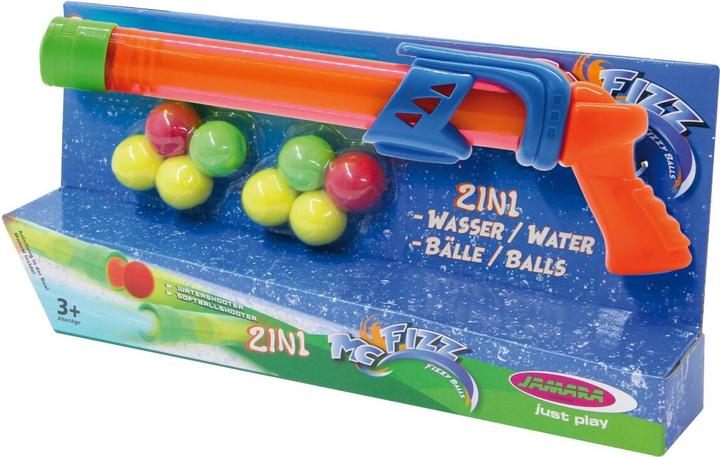 Actual product image Jamara 460312 - Water gun - Blue - Orange - 1 piece(s) (Tank Integrated)