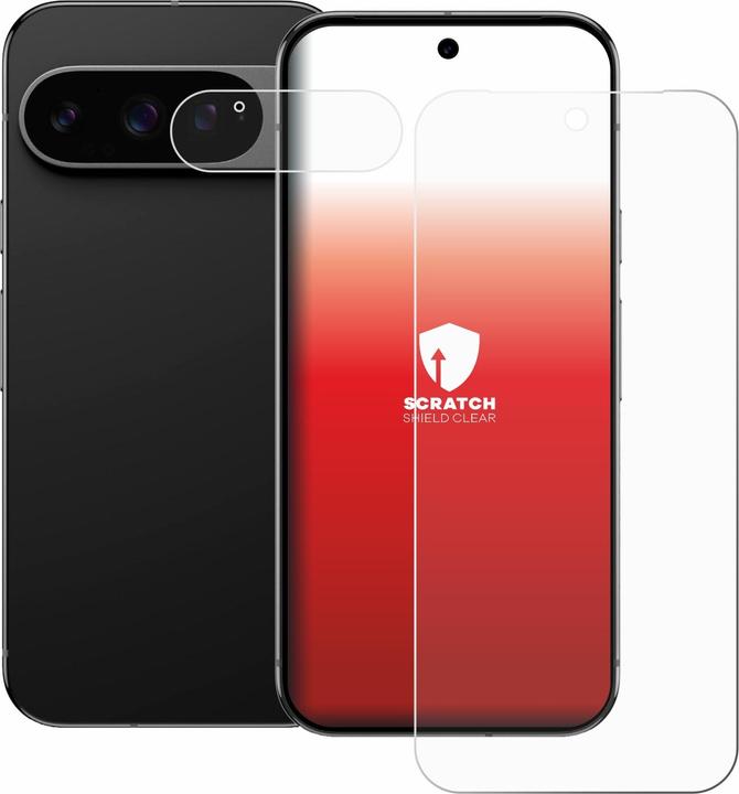 Actual product image upscreen Screen protector Screen protector film Clear Transparent (1 Piece, Google Pixel 9 Pro XL)
