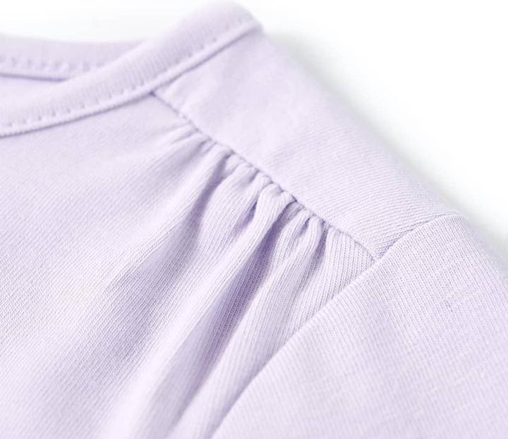 Immagine prodotto VidaXL Camicia da bambino a maniche lunghe lilla chiaro 128,Materiale: 95 % cotone. 5 (128)