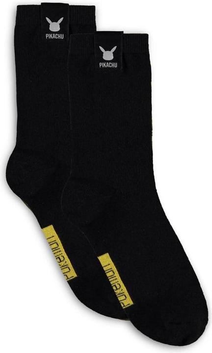 Produktbild Difuzed Pokemon Socken 2er-Pack Pikachu 43-46 (2er Pack, 43 - 46)