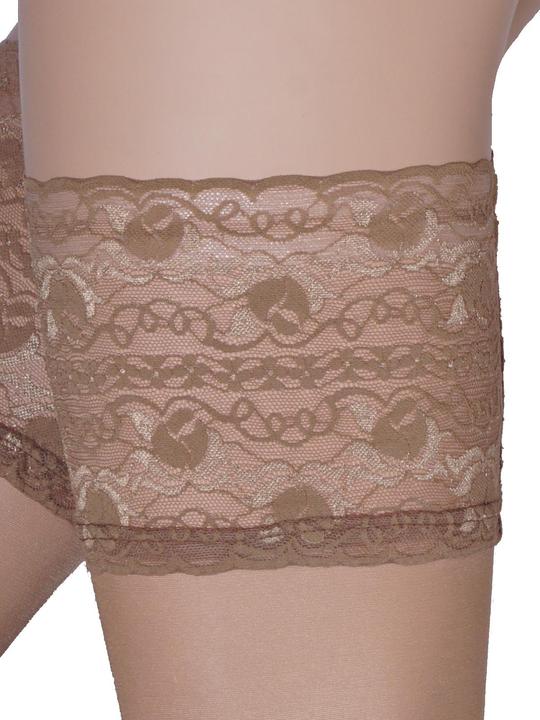 Immagine prodotto Levee Satin Sheers Calze autoreggenti, colore 220 kaschmir, taglia 48-50 (20 DEN, 48 - 50)