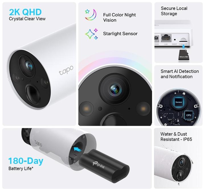 Produktbild TP-Link Tapo C420S1 (2560 x 1440 Pixels)