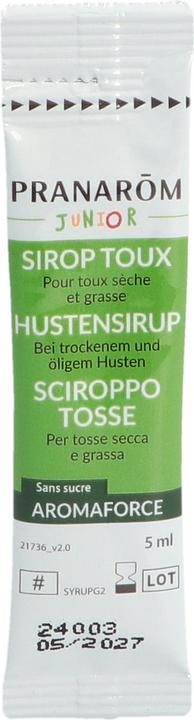 Produktbild Pranarom AROMAFORCE - Hustensirup Junior (20 Stück)