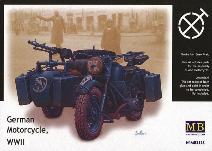 Produktbild Master Box BMW R75 Sidecar