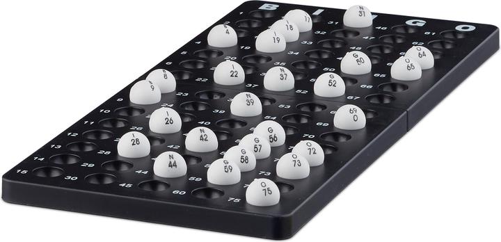 Image du produit Relaxdays Jeu de bingo avec tambour de tirage (Anglais)