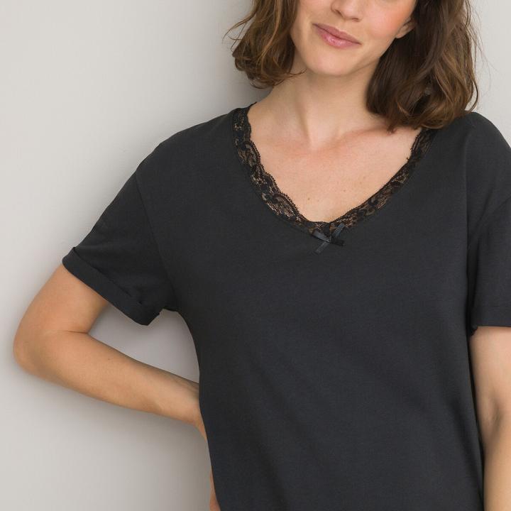 Immagine prodotto La Redoute Collections Camicia da notte a maniche corte (32, 34)