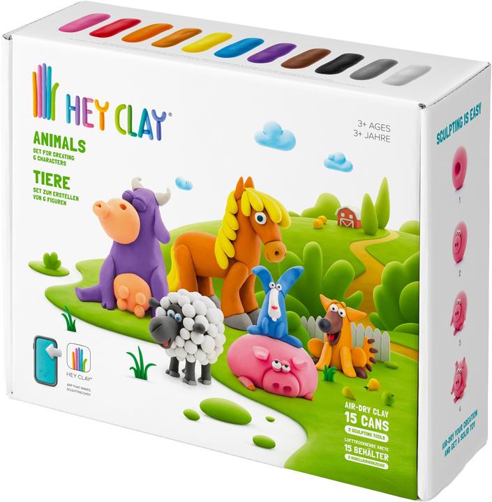 Image du produit TM Toys Hey Clay Animaux 15 boîtes