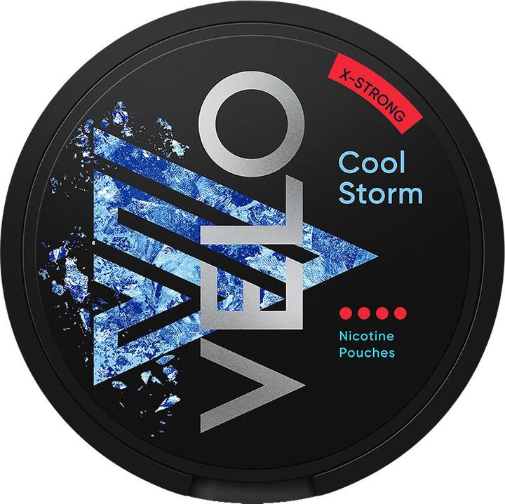 Actual product image Velo Cool Storm X-Strong (Nicotine Pouches)
