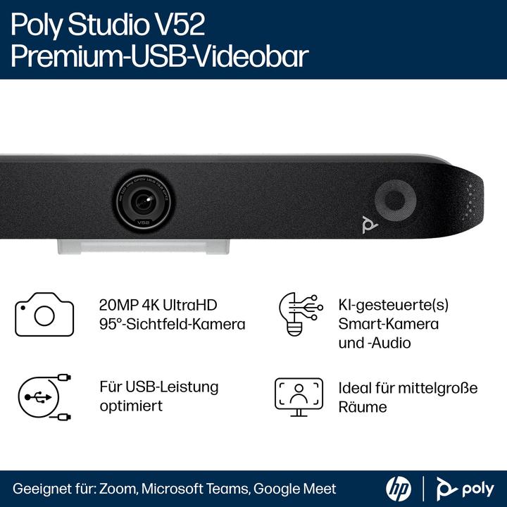 Image du produit HP Studio V52 USB Video Bar