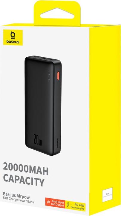 Actual product image Baseus Airpow (20000 mAh, 20 W, 74 Wh)