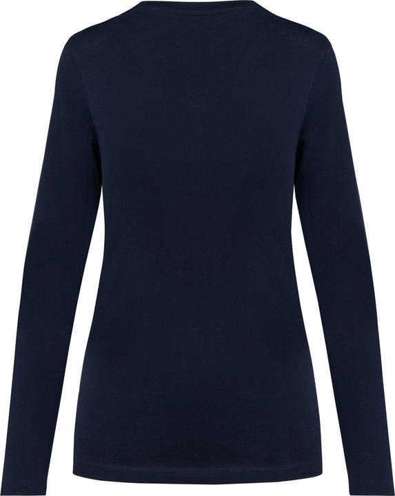 Produktbild Kariban suprima Langarmshirt mit V-Ausschnitt, Damen (L)