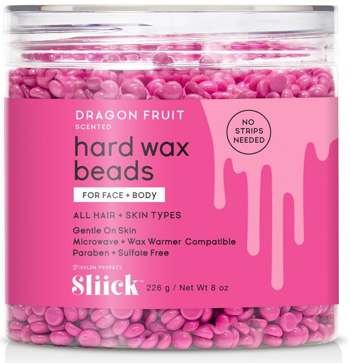 Produktbild Salon Perfect Sliick Drachenfrucht Hartwachs 8oz 226g Home Waxing Haarentfernung Salon Perfekt (226 ml, 1 x, 226 g)