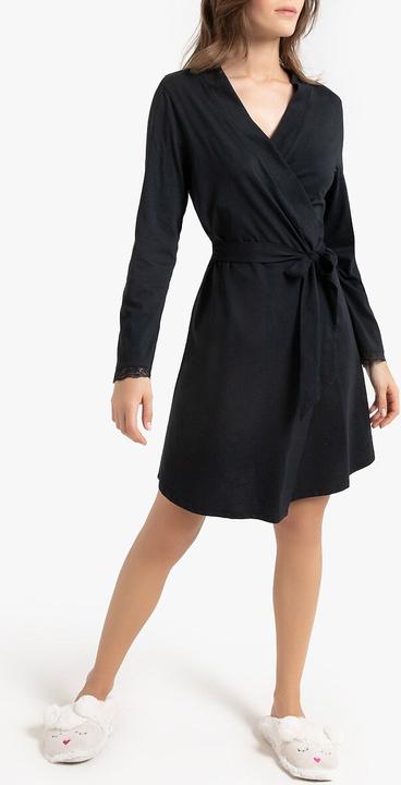 Produktbild La Redoute Collections Morgenmantel mit langen Ärmeln (50)