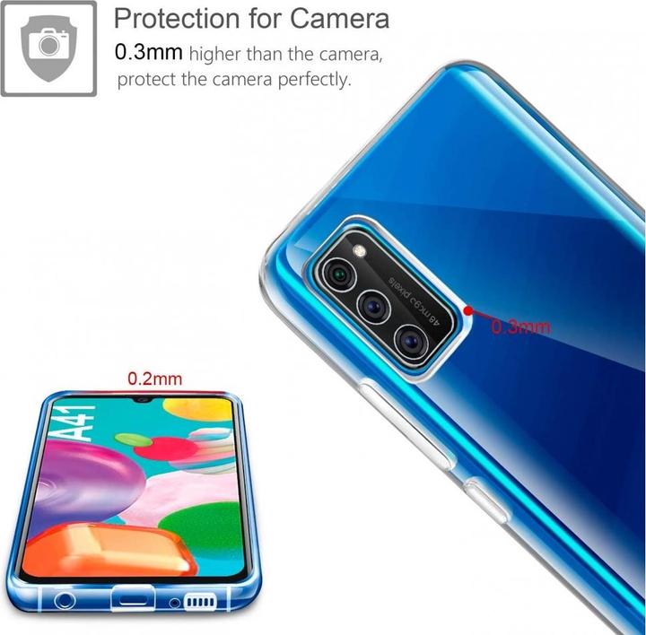 Produktbild Screenguard Samsung Galaxy A41 Flexible TPU Clear Case (Samsung Galaxy A41)