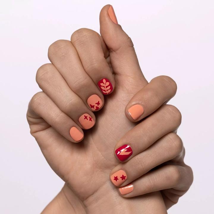 Produktbild essence Nagellack Nail Art Stencils (Nagellacktrockner, Pink)