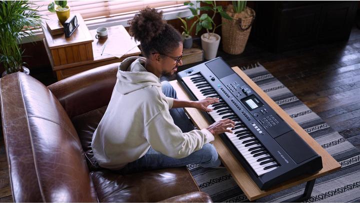 Produktbild Yamaha PSR-EW425 Keyboard Schwarz inkl. Netzteil (76 Tasten)