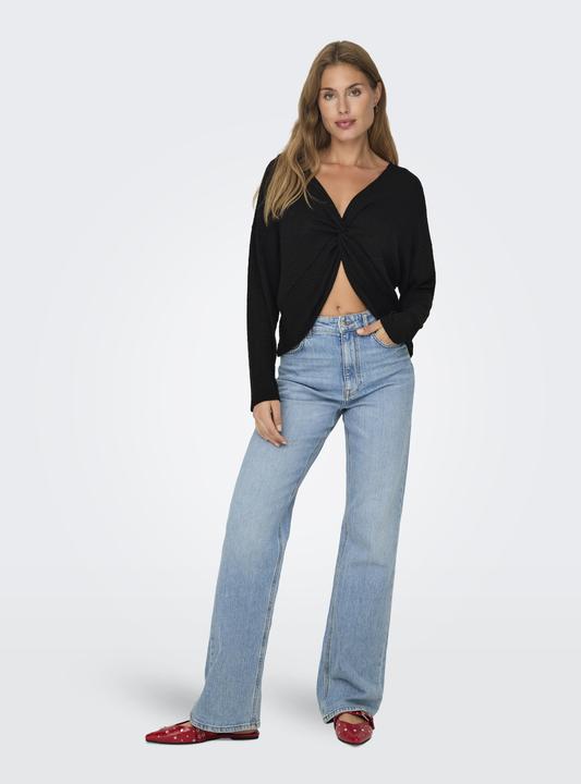 Actual product image Only Regular fit Round neck Low shoulder top Top Top (XS)