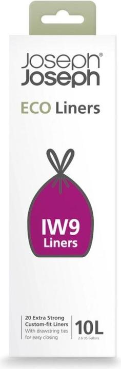 Produktbild Joseph Joseph 20 Stk. IW9 Eco Liners Abfallsack recycled (20 x, 10 l)