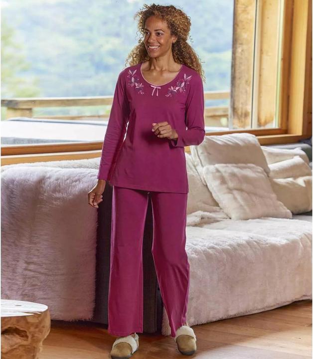 Image du produit Atlas For Women Pyjama long à fleurs pour femme/femme (38, 40)