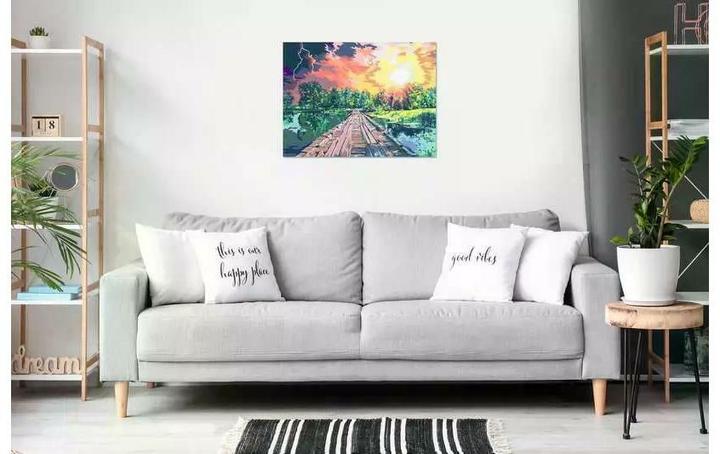 Actual product image Ravensburger CreArt - Painting by numbers 23912 - Magical Light - from 14 years - Painting on canvas