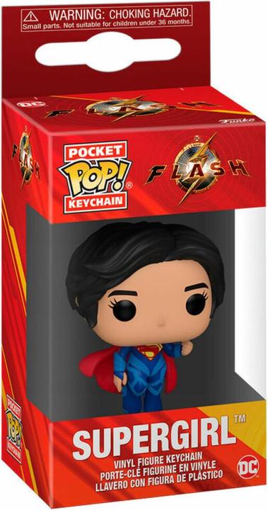 Actual product image Funko FLASH MOVIE - Pocket Pop Keychains - Supergirl