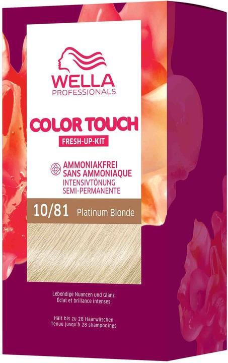 Wella Color Touch Fresh-Up-Kit (10/81 hell-lichtblond perl-asch)