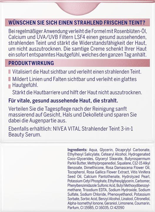 Productafbeelding NIVEA Vital Anti-Age Dagverzorging Stralende Teint Pot 50 ml (50 ml, Dagcrème)