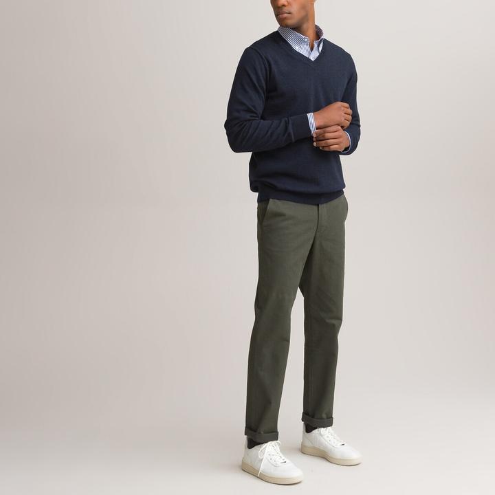 Produktbild La Redoute Collections Pullover mit V-Ausschnitt (XXL)