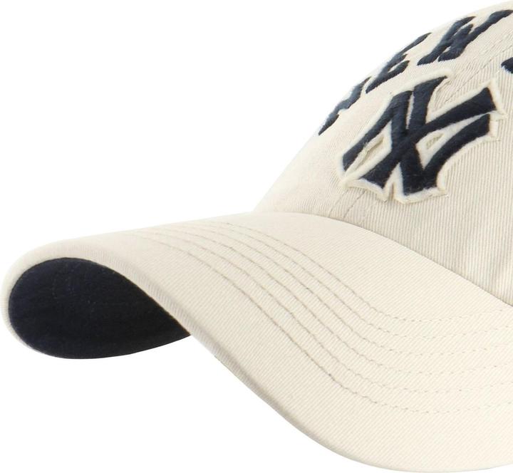 Actual product image 47 Brand Relaxed Cap Clean Up FABER New York Yankees sand