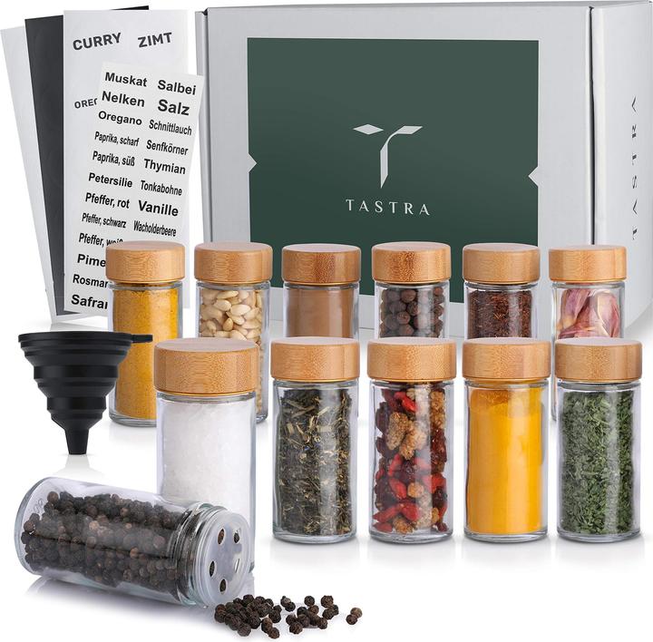 Image du produit Astra Set de 12 pots à épices (Différentes épices)