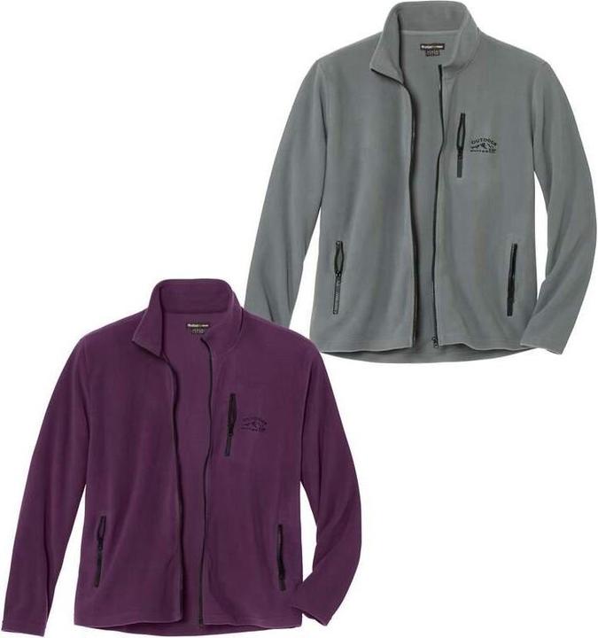 Produktbild Atlas For Men Fleecejacke Sport(2erPack) (3XL)